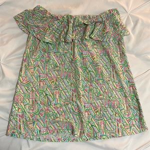 Lilly Pulitzer Strapless Top